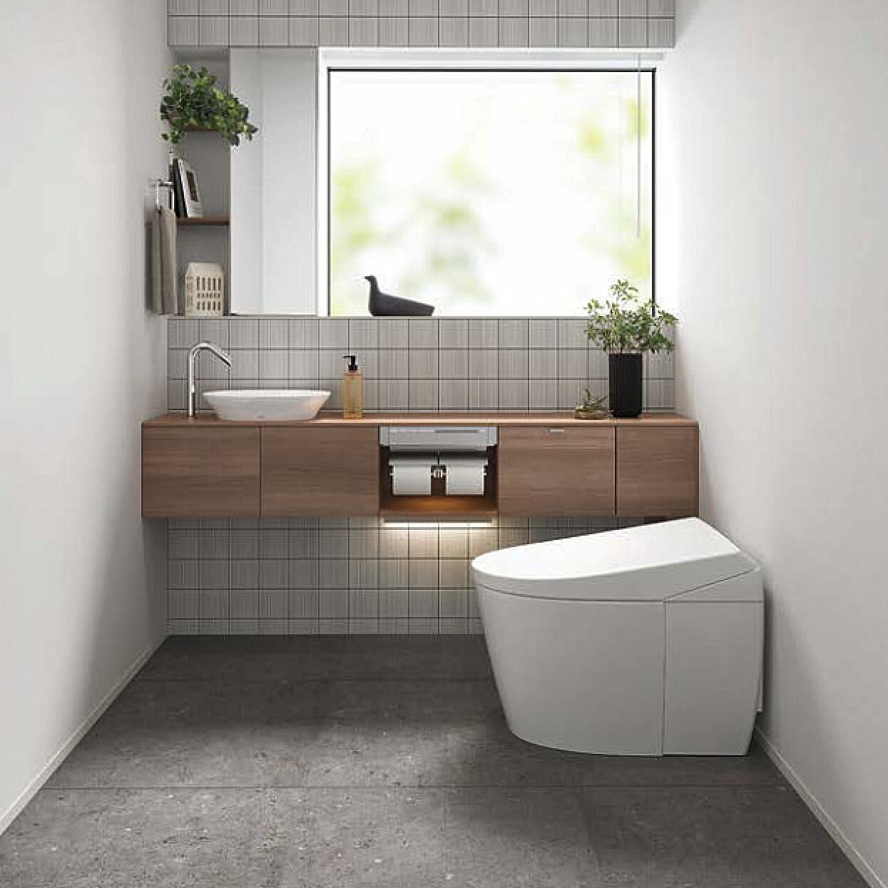 リフォーム済みトイレの施工写真