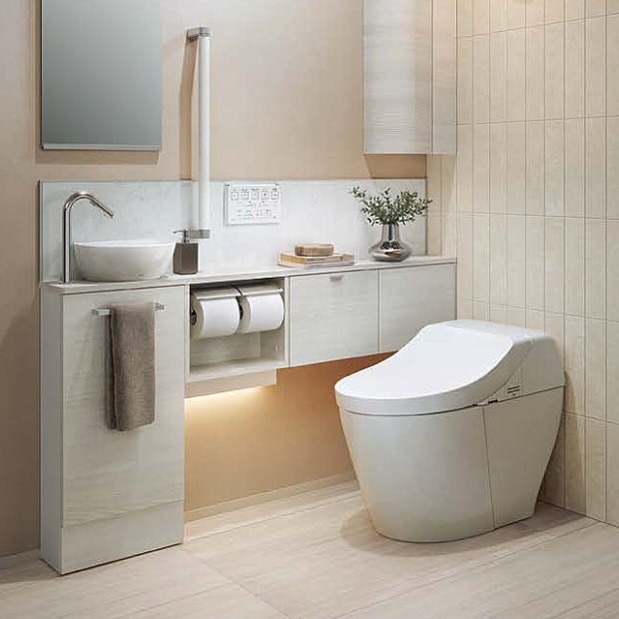 TOTO GGA トイレの施工写真