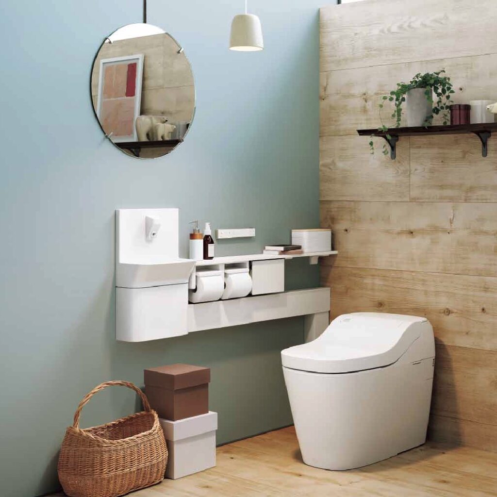 Panasonic アラウーノS160 トイレの施工写真