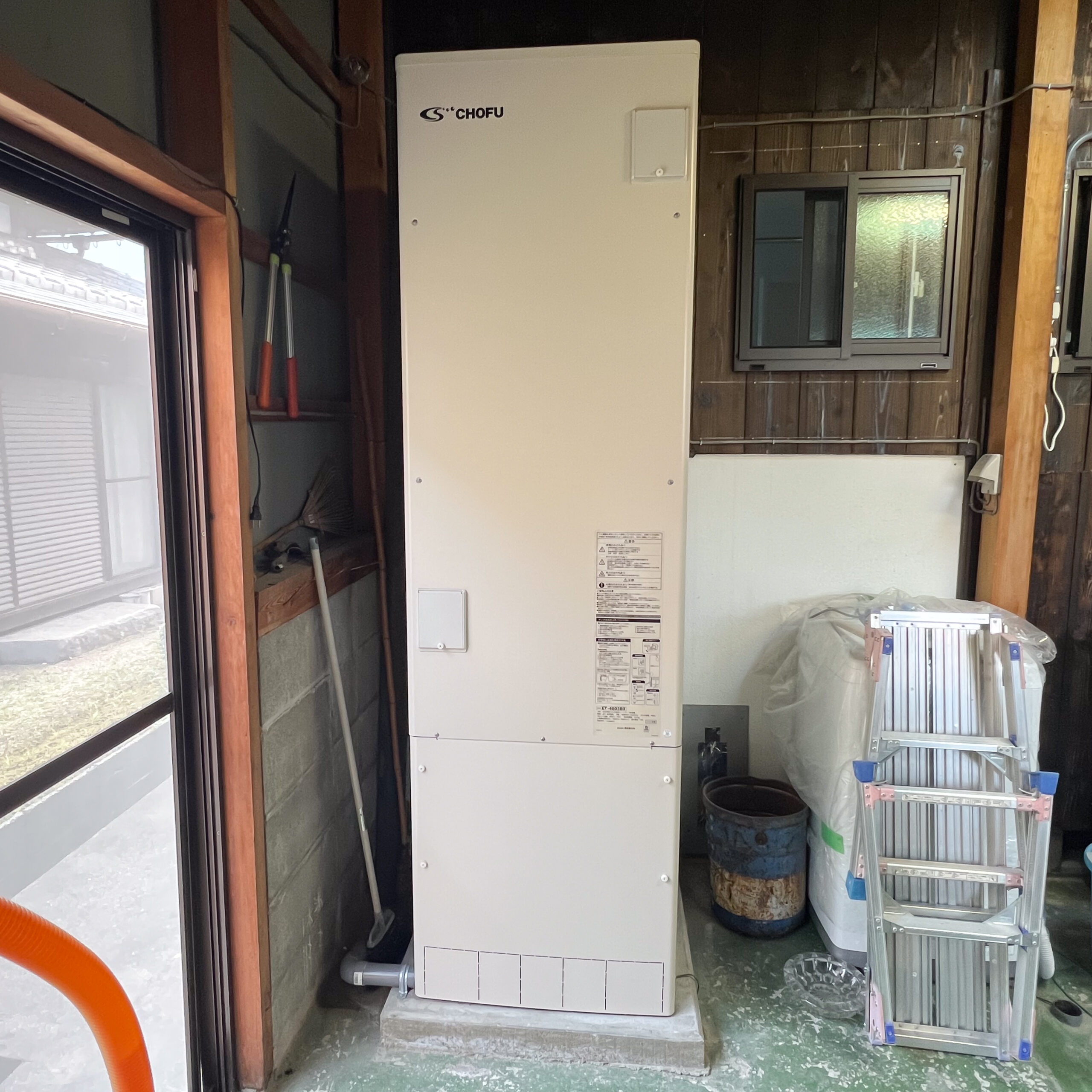 エコキュート施工後写真