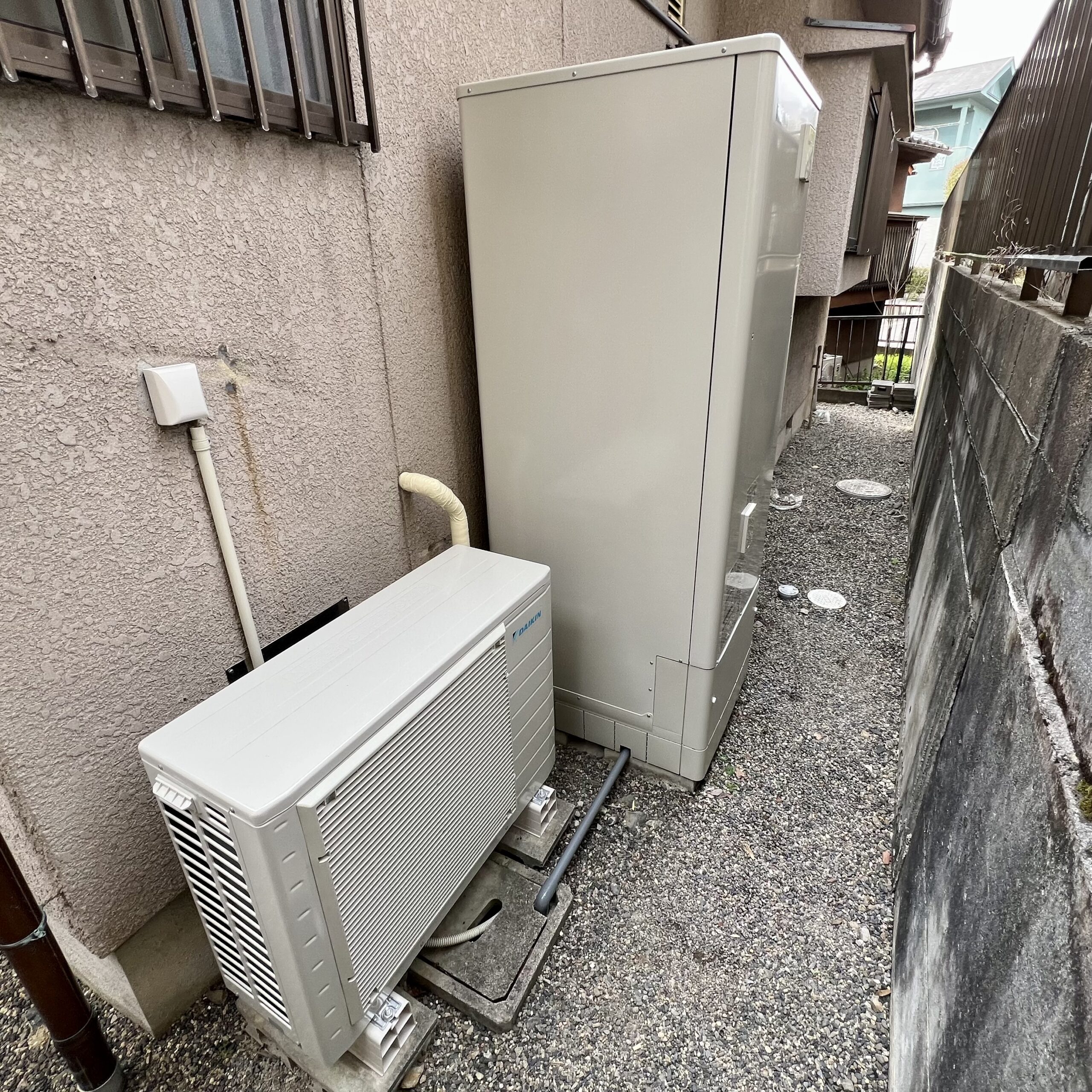 エコキュート施工後写真
