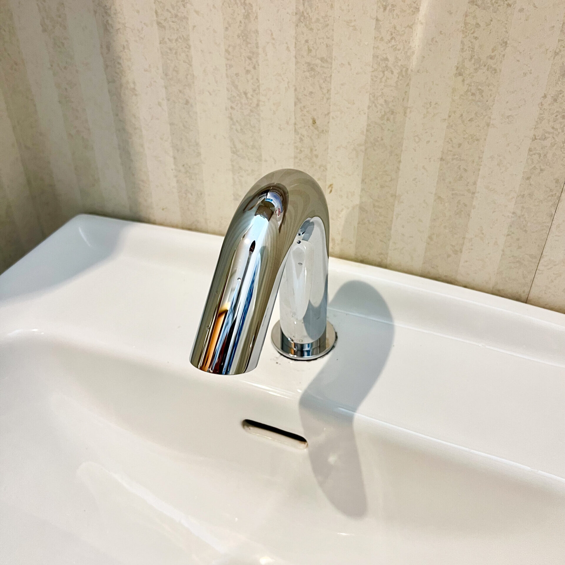 トイレ水栓交換後