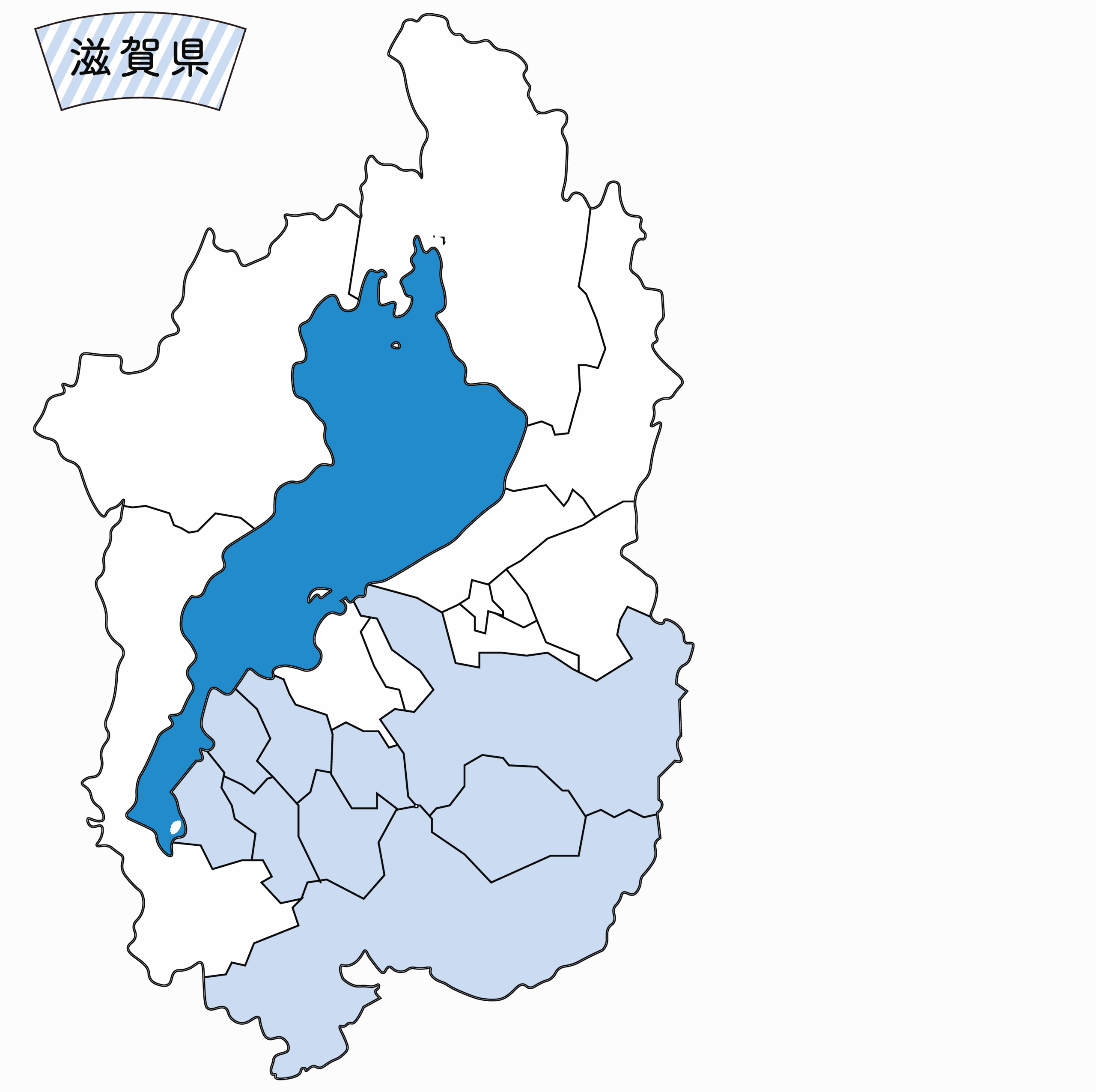 滋賀県マップ