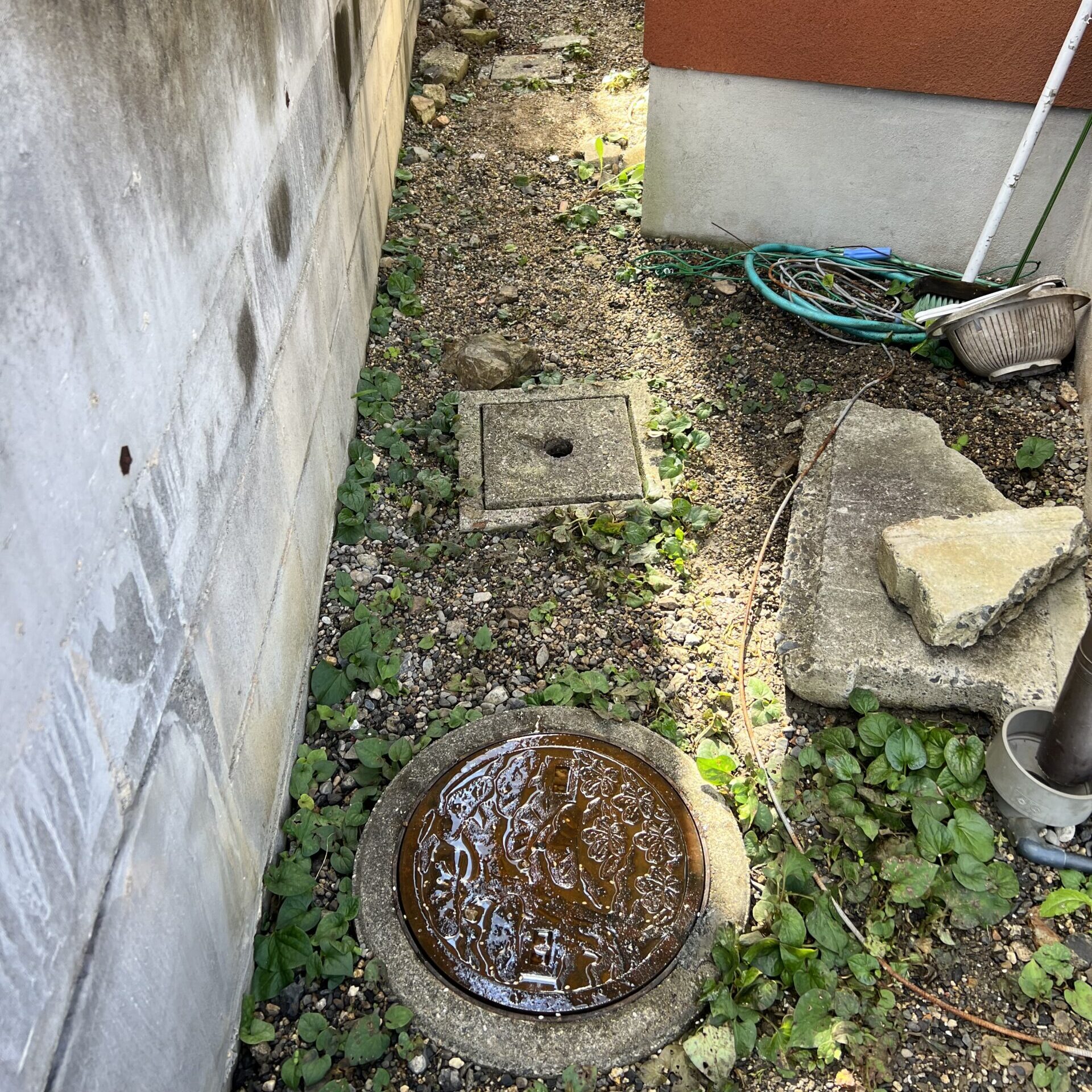 下水道工事施工前1