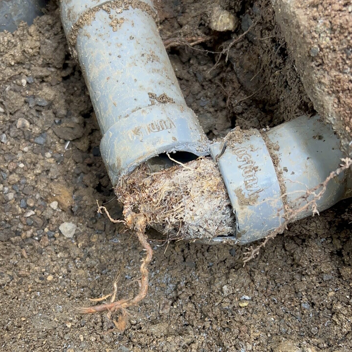 風呂排水つまり修理前写真