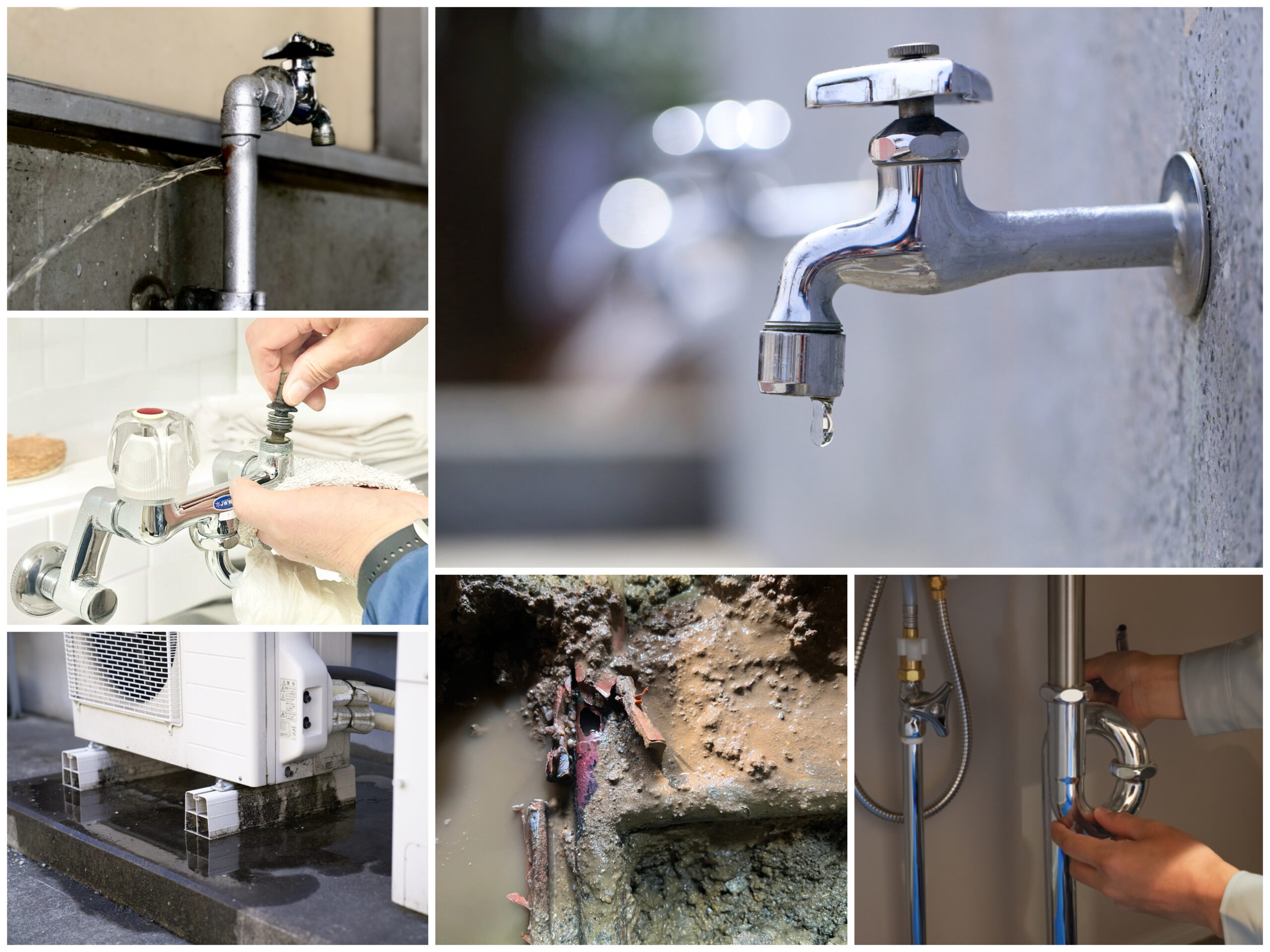 滋賀県での水まわりトラブル対応・修理施工事例