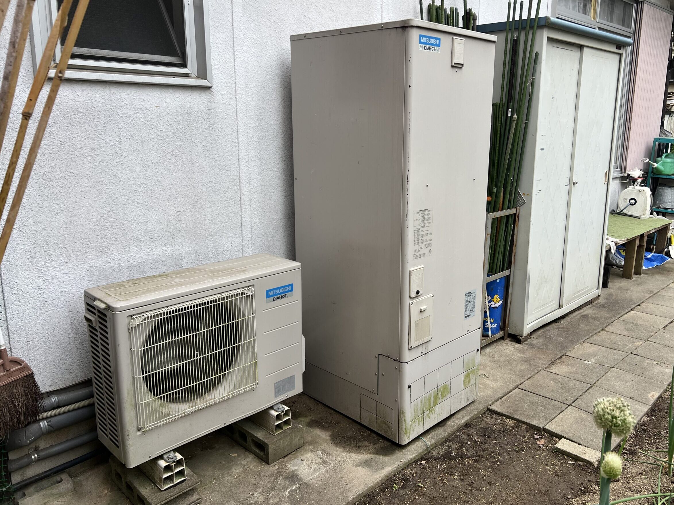 エコキュート交換前写真