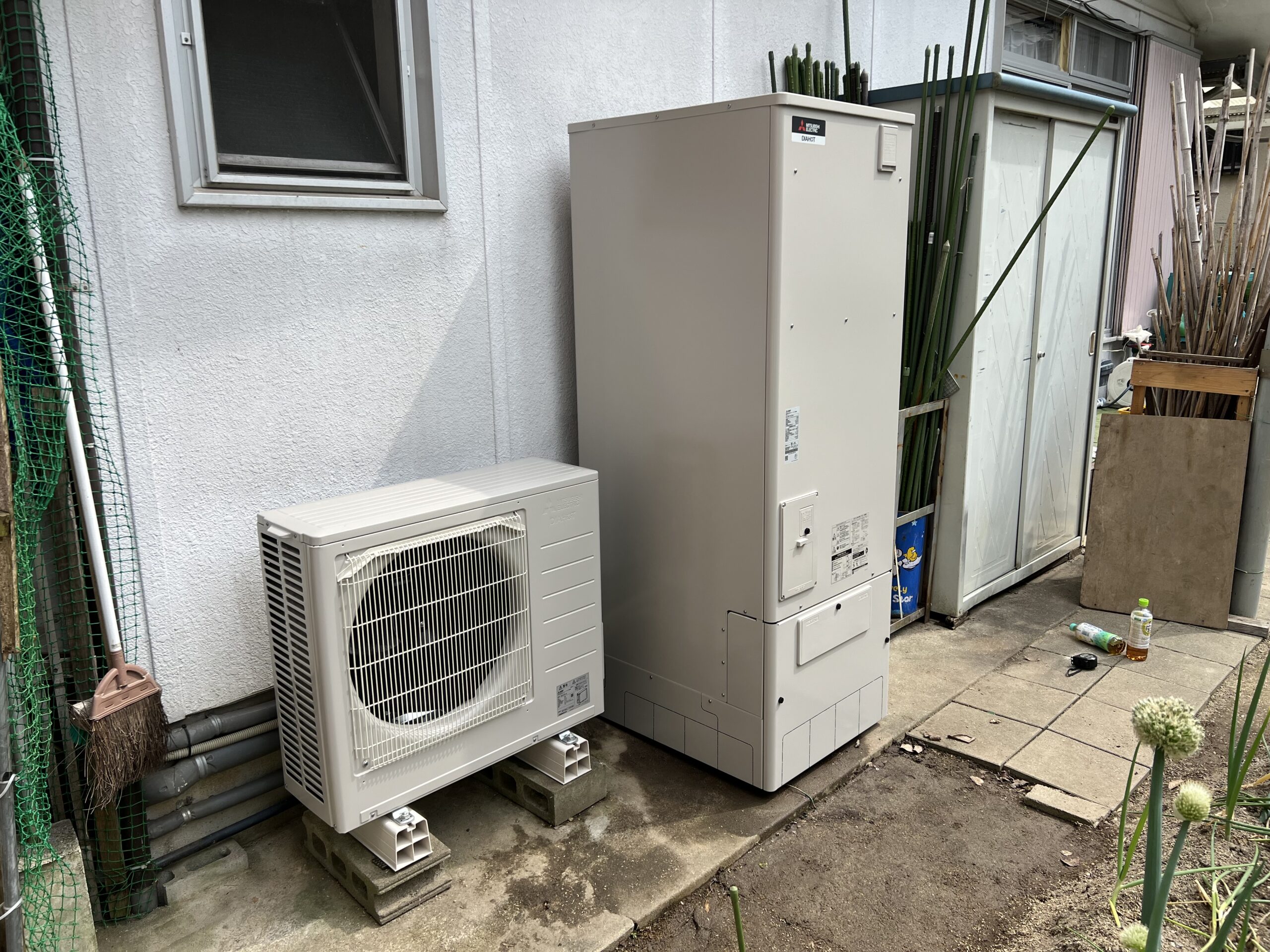 エコキュート交換後写真