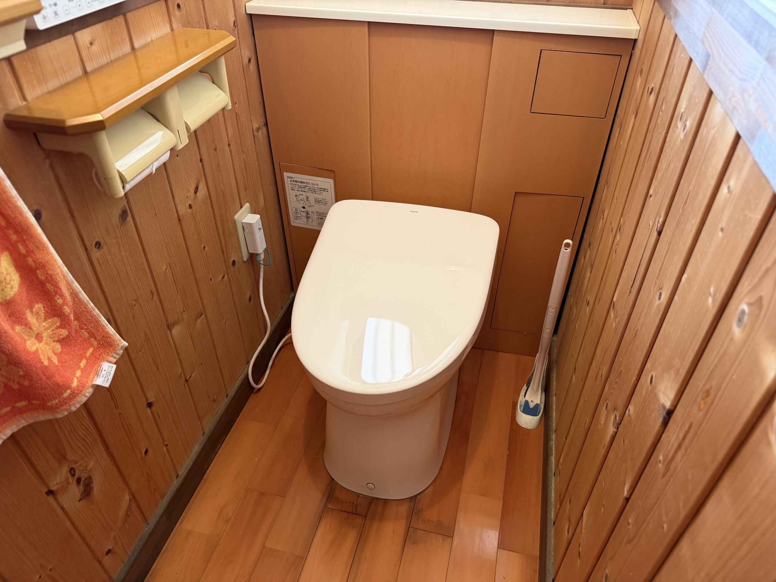 湖南市 TOTOアプリコット ウォシュレット交換後